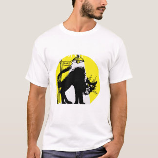 Camiseta Señoras T del quejido del gato negro