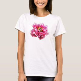 Camiseta Señoras Tee Pink Peony