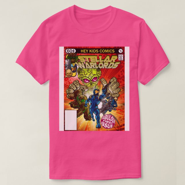 Camiseta Señores de la guerra estelares por Marc Allie (Diseño del anverso)