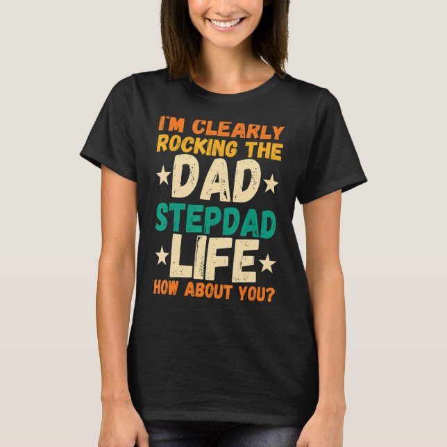 Camiseta Señores, estoy rodando claramente al padre Stepdad (Anverso)