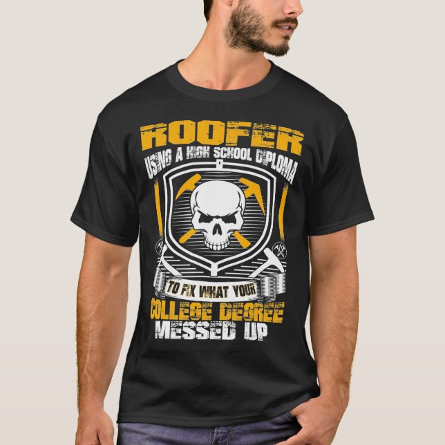 Camiseta Señores: Obtuve mi diploma de secundaria y soy un  (Anverso)