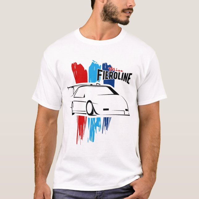Camiseta Señorita Blanca Fieroline (Anverso)