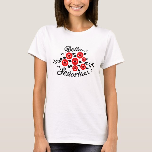 CAMISETA SENORITA EL TANK (Anverso)