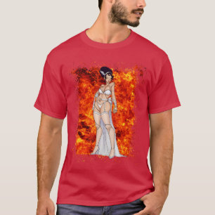Camiseta Señorita Frankenstein Horror Monstruo Vampiro Hall