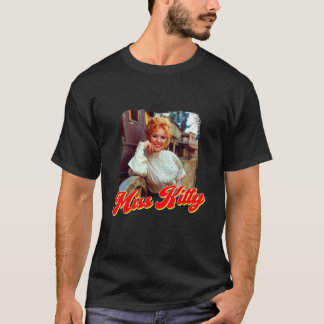Camiseta Señorita Kitty, que fuma un arma