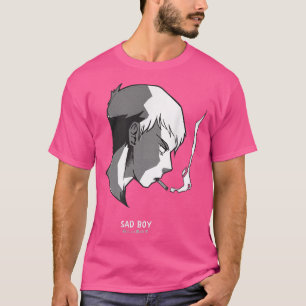 Camiseta Senp de Gótico de vaporolas de anime japonés humea