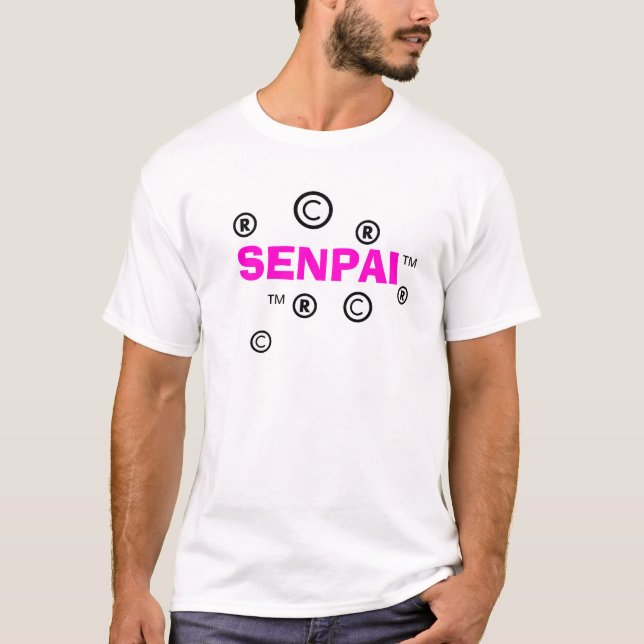 Camiseta senpai (Anverso)