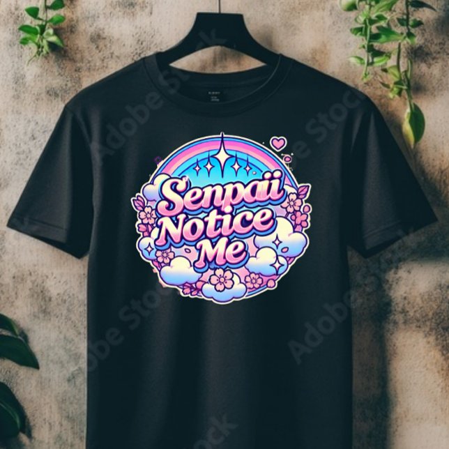 Camiseta Senpai Notice Me (Subido por el creador)
