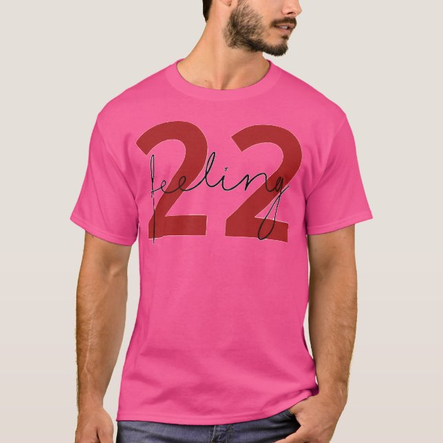 Camiseta Sensación 22 (Anverso)