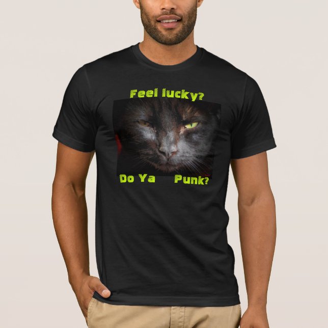 Camiseta ¿Sensación afortunada? (Anverso)
