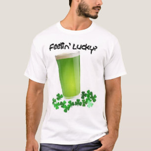Camiseta ¿sensación afortunado?