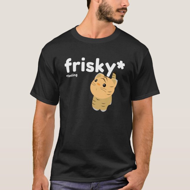 Camiseta Sensación arriesgada de tigre aburrido (Anverso)