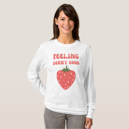 Camiseta Sensación de Berry Good Pink Strawberry Women