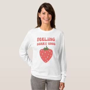 Camiseta Sensación de Berry Good Pink Strawberry Women