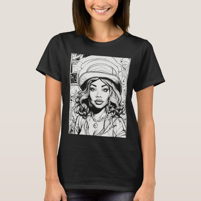 Camiseta Sensación de blues (Anverso)
