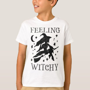 Camiseta Sensación de brujería divertida Halloween Vibes de