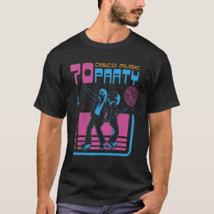 Camiseta Sensación de disco para el Fiesta Dancing Setentis
