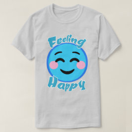 Camiseta Sensación de emoticon feliz