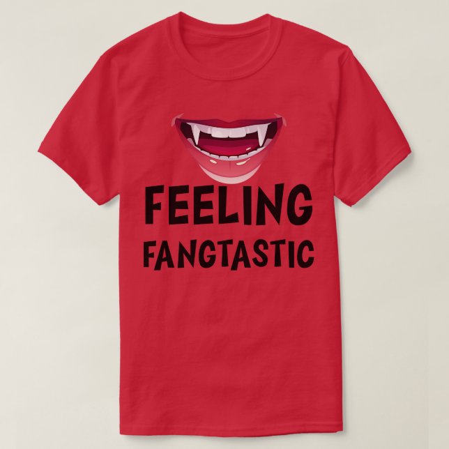 Camiseta Sensación de Fangtastic TShirt (Diseño del anverso)