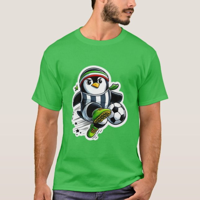 CAMISETA SENSACIÓN DE FÚTBOL PENGUINO 2 (Anverso)