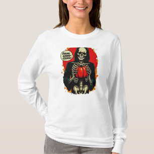 Camiseta Sensación De Gourdgeous Skeleton Mano Sujetando Ca