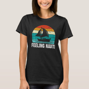 Camiseta Sensación de Nauti Boat Sunset Sailing