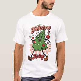 Camiseta Sensación de Navidades jolly retro Vintage Santa