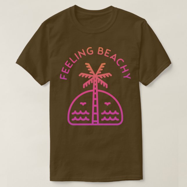 Camiseta Sensación de playa (Diseño del anverso)