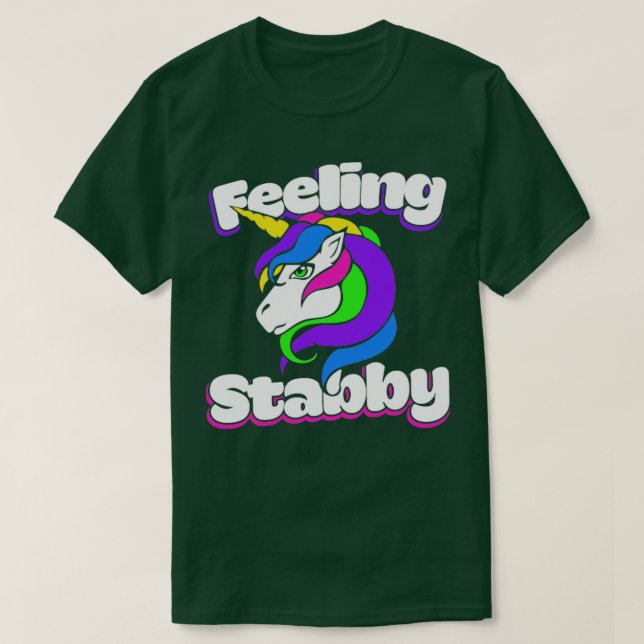Camiseta Sensación de Stabby (Diseño del anverso)