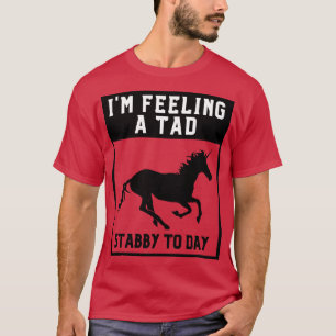 Camiseta Sensación De Un Estancamiento Tad Hoy Unicornio 16