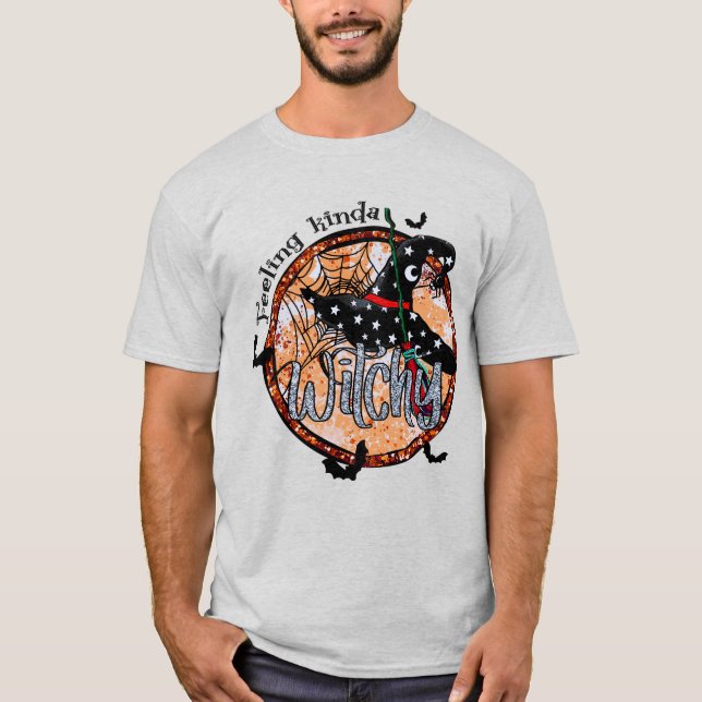 Camiseta Sensación De Un Poco De Brujería - Gorra De Brujas (Anverso)
