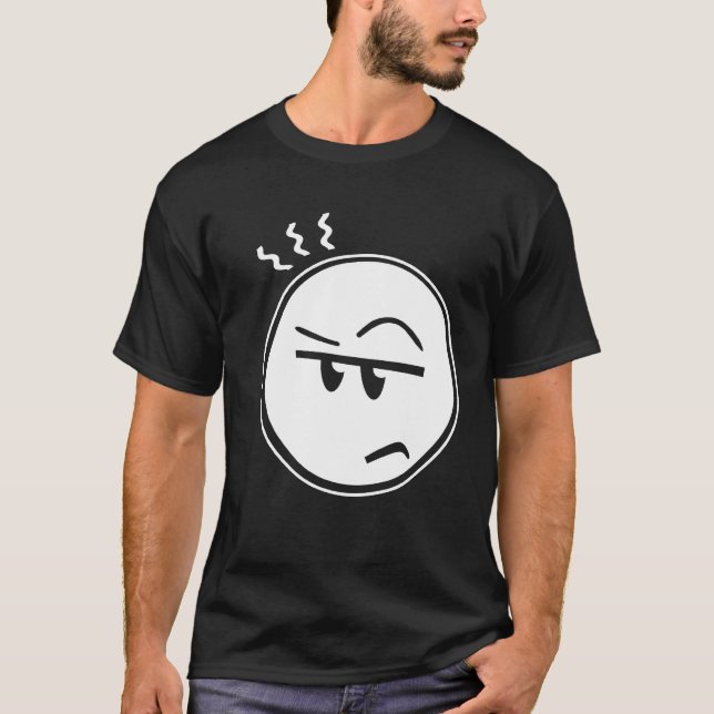 Camiseta Sensación enfadada (Anverso)