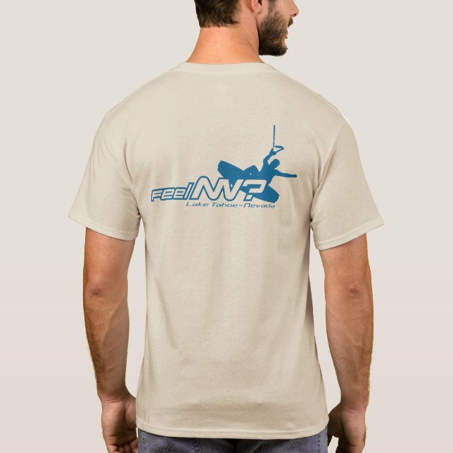 Camiseta ¿sensación nanovoltio? (TM) Wakeboarder (Reverso)