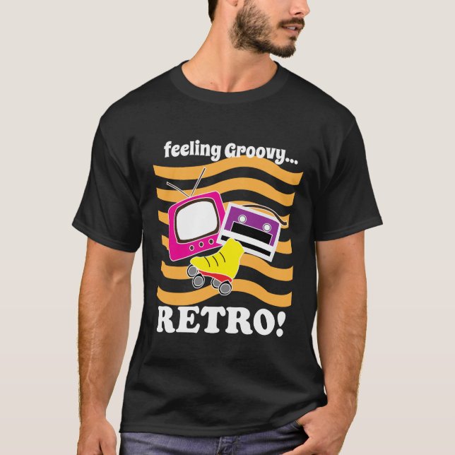 Camiseta Sensación Retro Groovy Retro (Anverso)