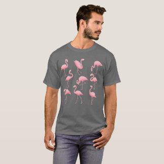 Camiseta Sensación rosada del grupo del flamenco