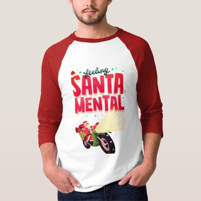 Camiseta sensación Santa Mental (Anverso)