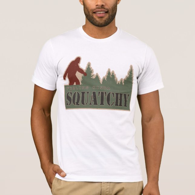 Camiseta Sensación un poco de Squatchy (Anverso)
