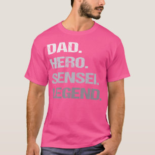 Camiseta Sensei Dad Karate Judo