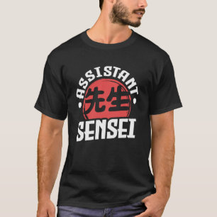 Camiseta Sensei Japan Kanji profesora asistente Sensei Coac