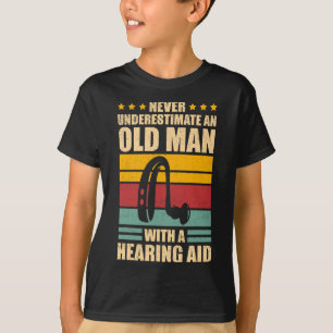 Camiseta Sensibilización a los sordos de los hombres ASL y 