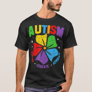 Camiseta SENSIBILIZACIÓN AUTISTA apoya a los niños del auti