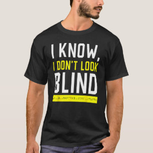 Camiseta Sensibilización Braille Ciega Disfunción Visual Di