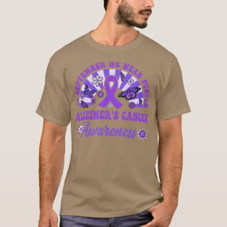 Camiseta Sensibilización De Alzheimers En Septiembre Usamos