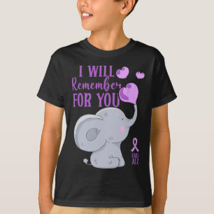 Camiseta Sensibilización de Heimerheimer Que Recordaré Por