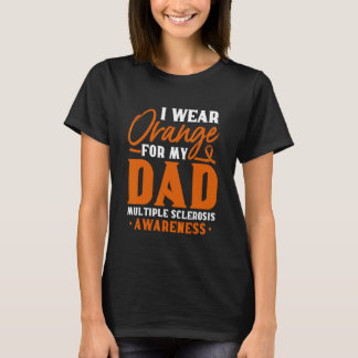 Camiseta Sensibilización de la EM Uso Naranja Para Mi Papá