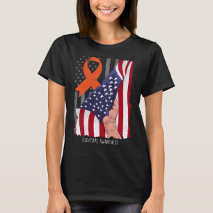 Camiseta Sensibilización de Rsdcrps Vintage Rib Naranja de