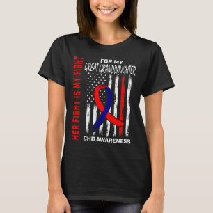 Camiseta Sensibilización Del Corazón Para Los Niños Gran Ni