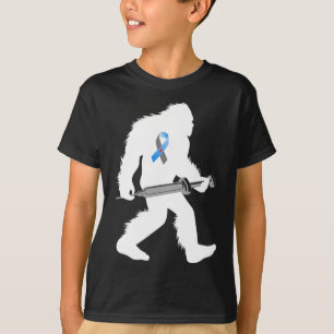Camiseta Sensibilización Diabética de Pie Grande Sasquatch 