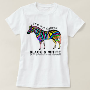 Camiseta Sensibilización EDS Síndrome de Zebra Danlos Graci