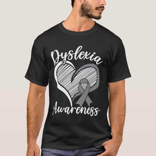 Camiseta Sensibilización Lectura Trastorno del Aprendizaje  (Anverso)